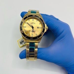 Invicta Men's Pro Diver 15186 Gold Watch